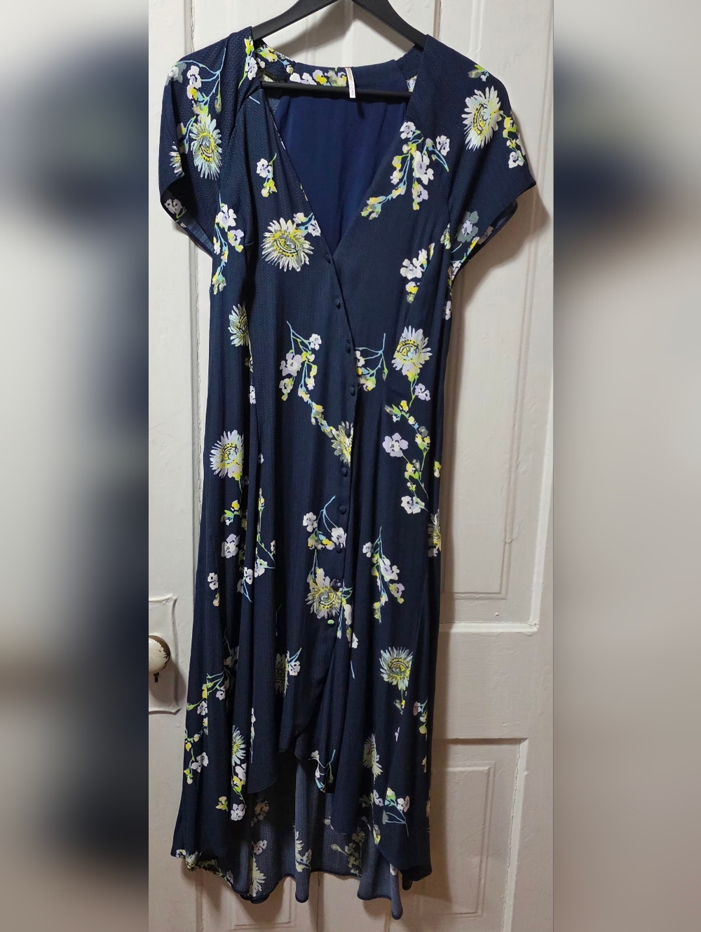 Free People Floral Midi Dress